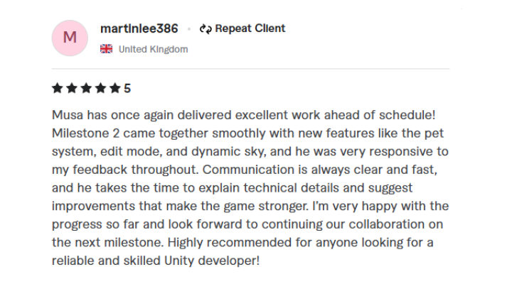 Client Review 4